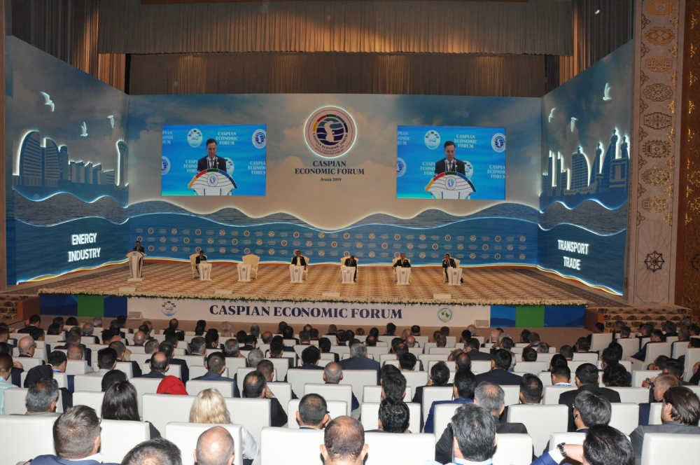 Academician Telman Aliyev participated in the First Caspian Economic Forum in Turkmenistan