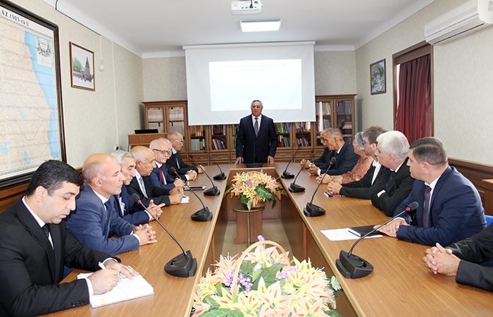 Nakhchivan Division discussed the results of archeological expeditions