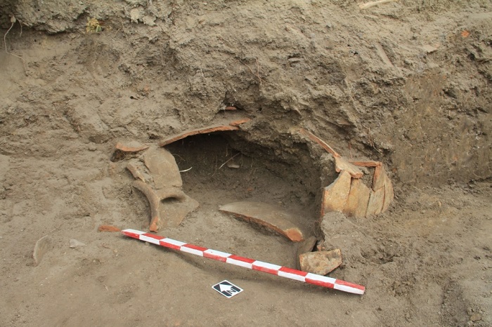 Древние и раннесредневековые памятники были обнаружены в некрополе Наргизава