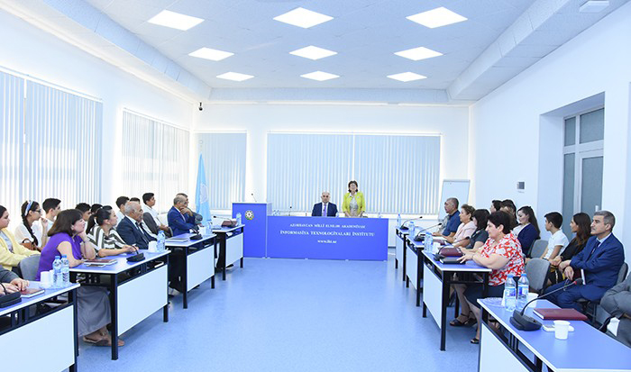 Institute of Information Technologies held a meeting with students of the Baku European Lyceum