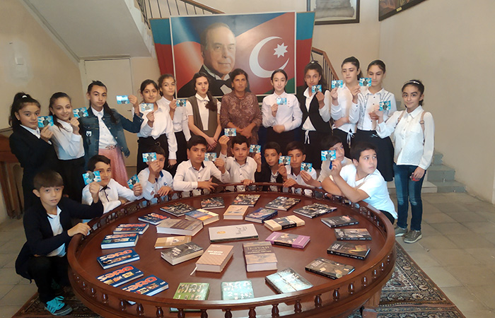 Экспозиция Аранского регионального филиала Музея литературы произвела впечатление на школьников