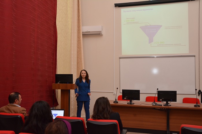 Agency “Clarivate Analytics” held a seminar for ANAS Institute of Physics