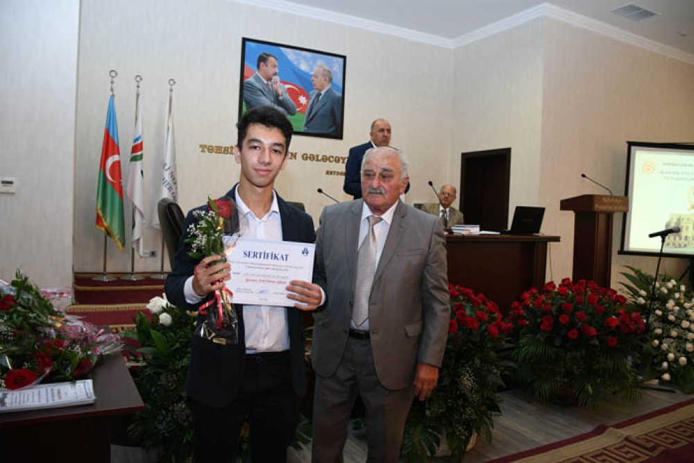 Winners “I want to be the follower of Y.Mammadaliyev in XXI century” competition awarded