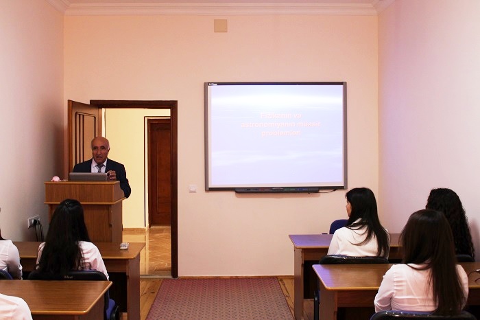 Scientific seminar on "Modern problems of physics and astronomy" held