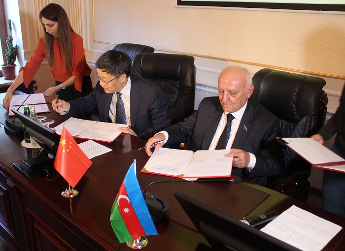 Institute of History of ANAS and the Institute of World History of China will cooperate