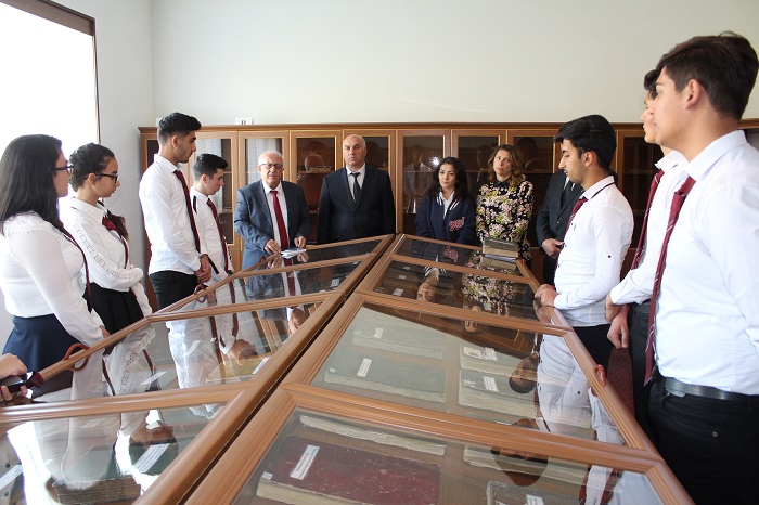 ANAS Nakhchivan Division held practical training for students