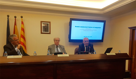 Corresponding member of ANAS Doctor of Economics Professor Gorkhmaz Imanov took part in the XV International Seminar