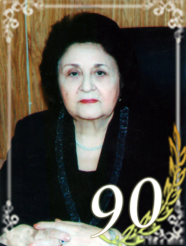 AMEA-nın müxbir üzvü Məsumə Məlikovanın 90 yaşı tamam olub