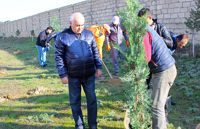 ANAS Hi-Tech Park also joined the environmental campaign initiated by First Vice President Mehriban Aliyeva