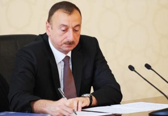 Распоряжение Президента Азербайджанской Республики о награждении А.В.Мусаева орденом «Эмек» 3-й степени