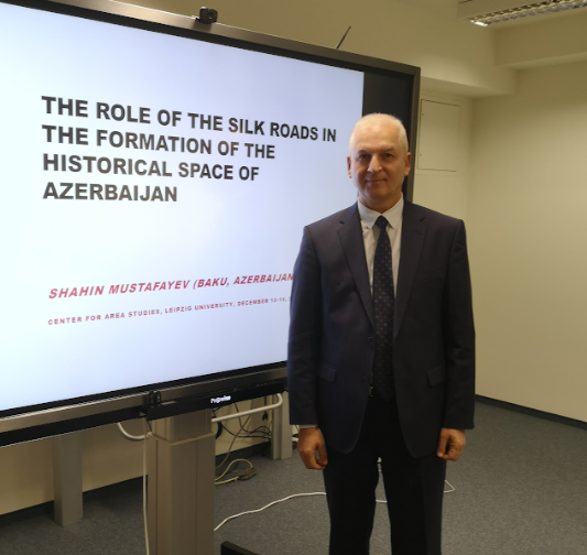 Academician Shahin Mustafayev delivered a lecture at the international conference in Germany