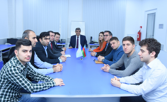 В Институте информационных технологий прошла встреча с делегацией компаний “AzEduNet” и “Enginet”