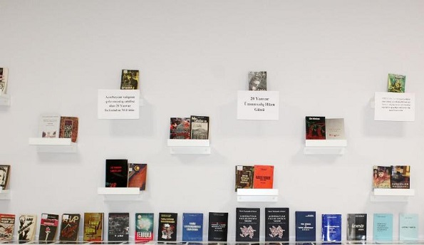 Central Scientific Library organized an exhibition devoted to 30th anniversary of January 20 tragedy