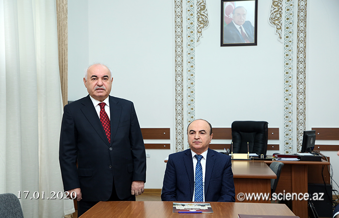 The new head of ANAS Department of Affairs was presented to the staff