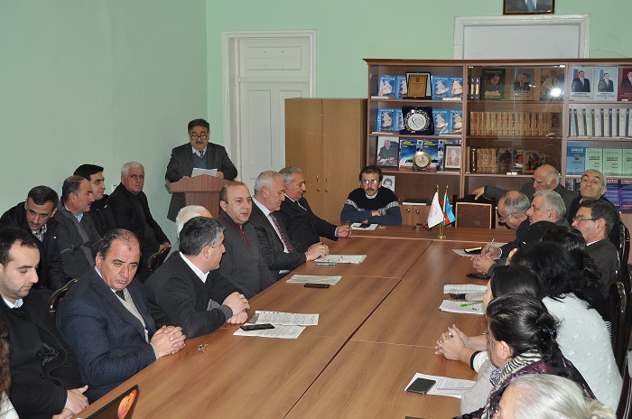 Discussed five-year action plan of the Sheki Regional Scientific Center
