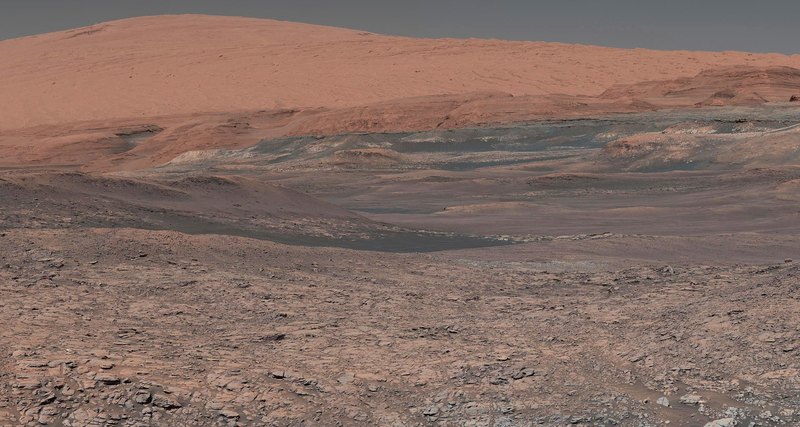 Salt Lake Discovered on Mars