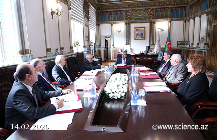 Meeting of the Presidium of ANAS