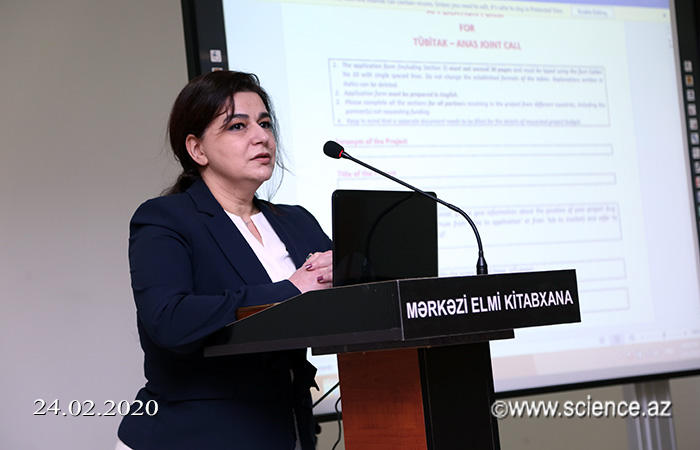 Состоялся просветительский семинар по конкурсу, объявленному совместно с НАНА и TÜBİTAK