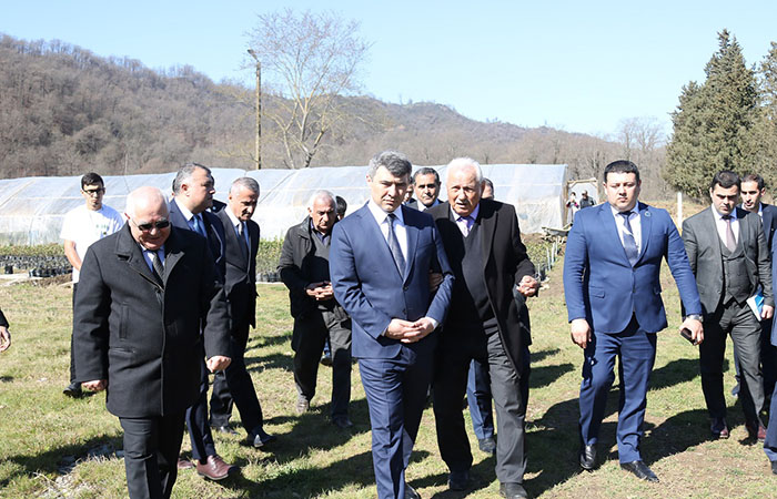 Minister of Agriculture Inam Karimov visits Lankaran Regional Scientific Center