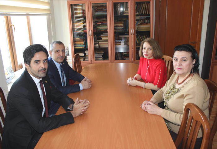 Посол Катара в Азербайджане высоко оценил исследования в области арабистики в Институте востоковедения