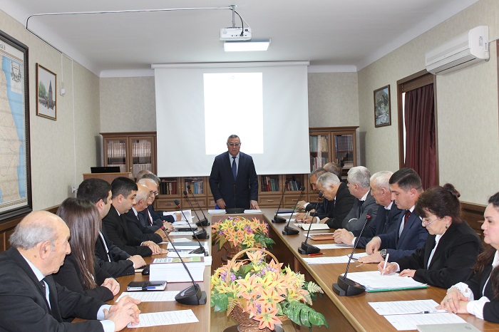A lecture on coronavirus and methods of protection against listened at the Nakhchivan Division