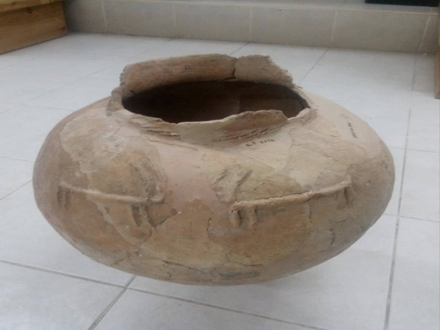 Museum of Azerbaijan History was donated a new archaeological exhibit