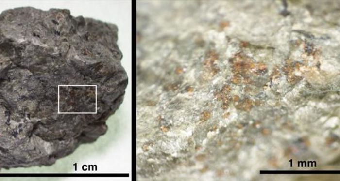 Traces of nitrogen found in Martian meteorites