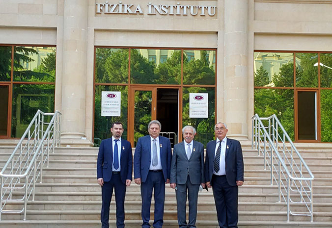 Scientists were awarded a diploma of the State Prize of the Azerbaijan Republic and an honorary badge