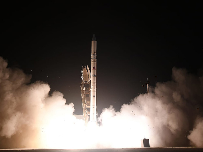 Israel launched the Ofek-16 reconnaissance satellite into orbit