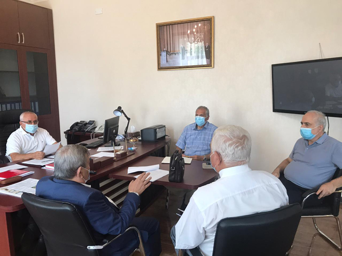 Division of Earth Sciences discussed issues related to ensuring the rational use of water resources