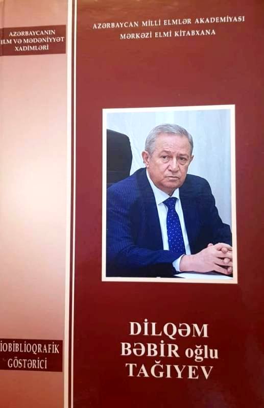 Prepared a bibliographic index of academician Dilgam Tagiyev