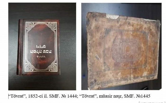 National Museum of Azerbaijan History preserves the ancient copy of the “Torah”