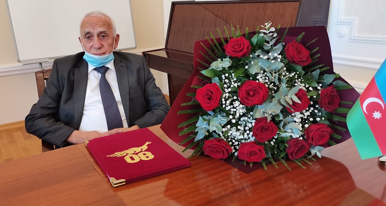 Celebrated 80th anniversary of academician Agadadash Aliyev