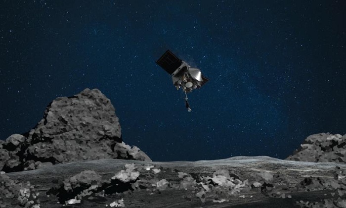 Зонд НАСА собрал образцы грунта с астероида Бенну