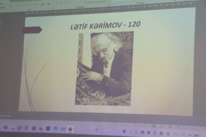 “Lətif Kərimov yaradıcılığı: Azərbaycan milli-mədəni kimliyinin tarixi kontekstində” mövzusunda dəyirmi masa keçirilib