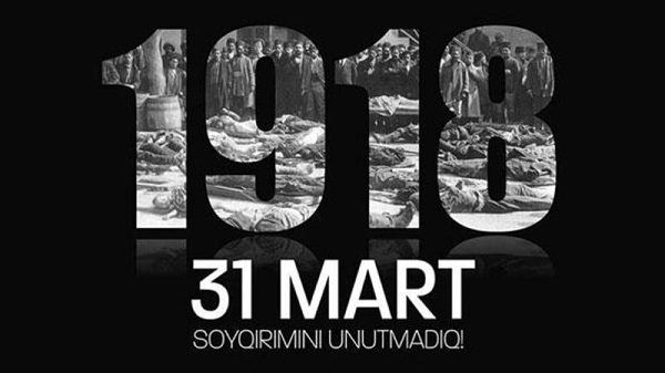Azərbaycanlılara qarşı törədilən mart soyqırımından 103 il ötür