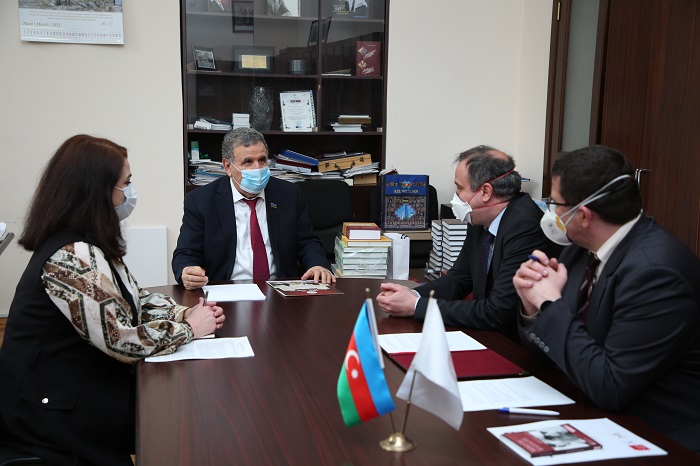 Meeting with the Ambassador of Hungary at ANAS