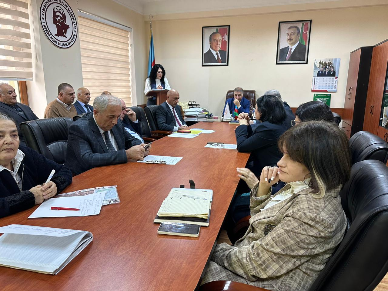 Dilçilik İnstitutunun 2023-cü il üzrə illik hesabatı dinlənilib