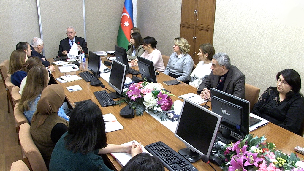 Gəncə Bölməsinin 2025-ci ildəki elmi və elmi-təşkilati fəaliyyətinə həsr olunmuş hesabat iclası keçirilib