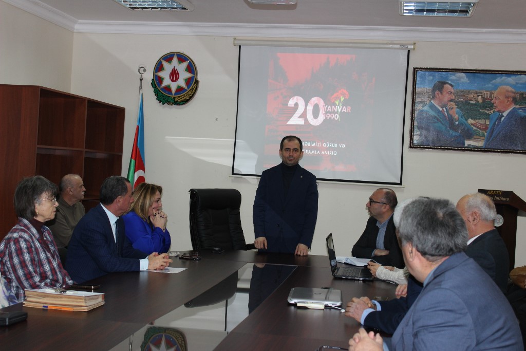 Coğrafiya İnstitutunda 20 Yanvar faciəsinin 36-cı ildönümü qeyd edilib