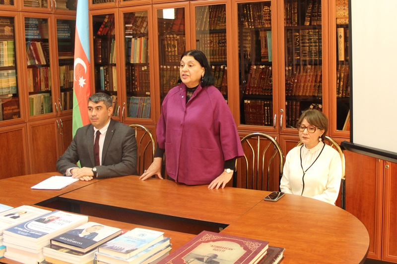 Şərqşünaslıq İnstitutunda “Azərbaycan gəncliyinin milli ideoloji inkişaf modeli: reallıqlar və perspektivlər” adlı tədbir keçirilib
