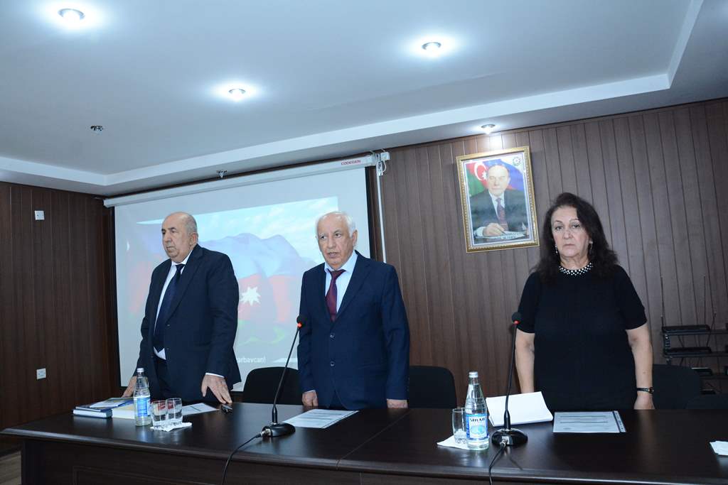 Radiasiya Problemləri İnstitutunda akademik Yusif Məmmədəliyevin 120 illik yubileyinə həsr olunmuş elmi sessiya keçirilib