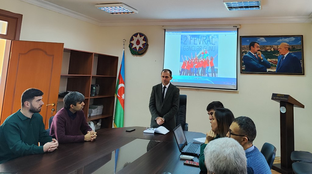 Coğrafiya İnstitutunda Gənclər Günü münasibətilə tədbir keçirilib