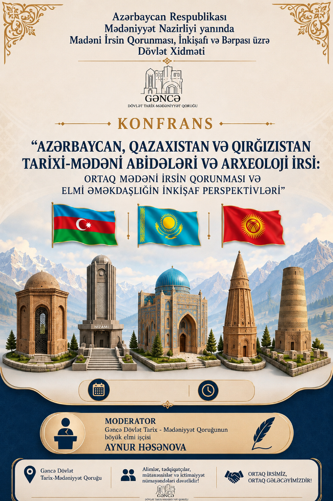 Türk respublikalarının tarixi-mədəni irsinin mühafizəsi mövzusunda onlayn konfrans keçirilib
