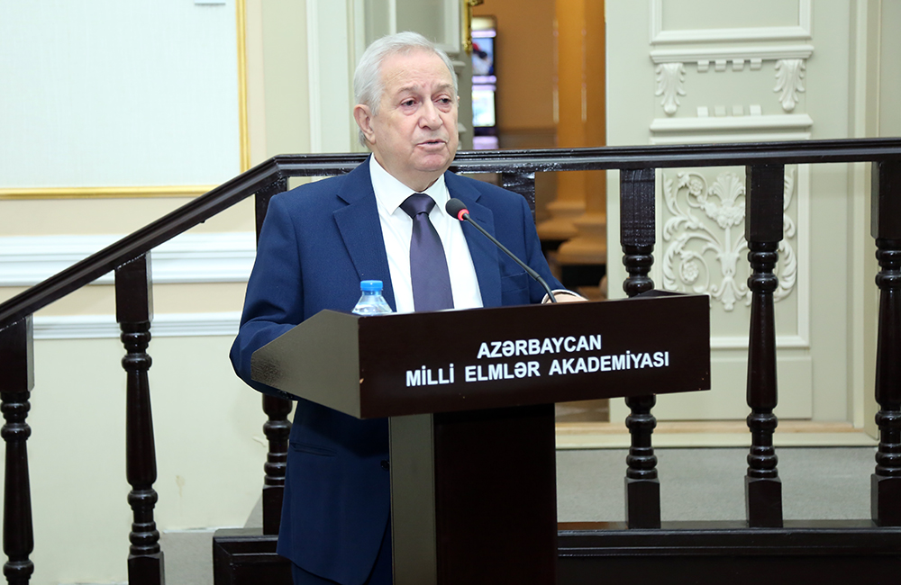 A report “2024 Nobel Prize and Laureates: World Science Priorities and the Tasks of Azerbaijani Science” was presented at the Presidium of ANAS