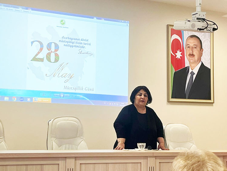 Botanika İnstitutunda 28 May - Müstəqillik Gününə həsr olunmuş tədbir keçirilib