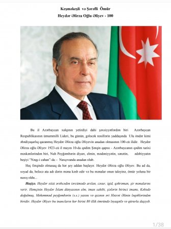 Türkiyənin “Akademik tarix və düşüncə” jurnalının xüsusi sayı Ulu Öndər Heydər Əliyevin 100 illiyinə həsr olunub