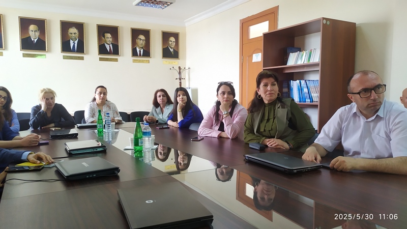 Coğrafiya İnstitutunda “İnsan hüquqları aylığı” çərçivəsində tədbir keçirilib