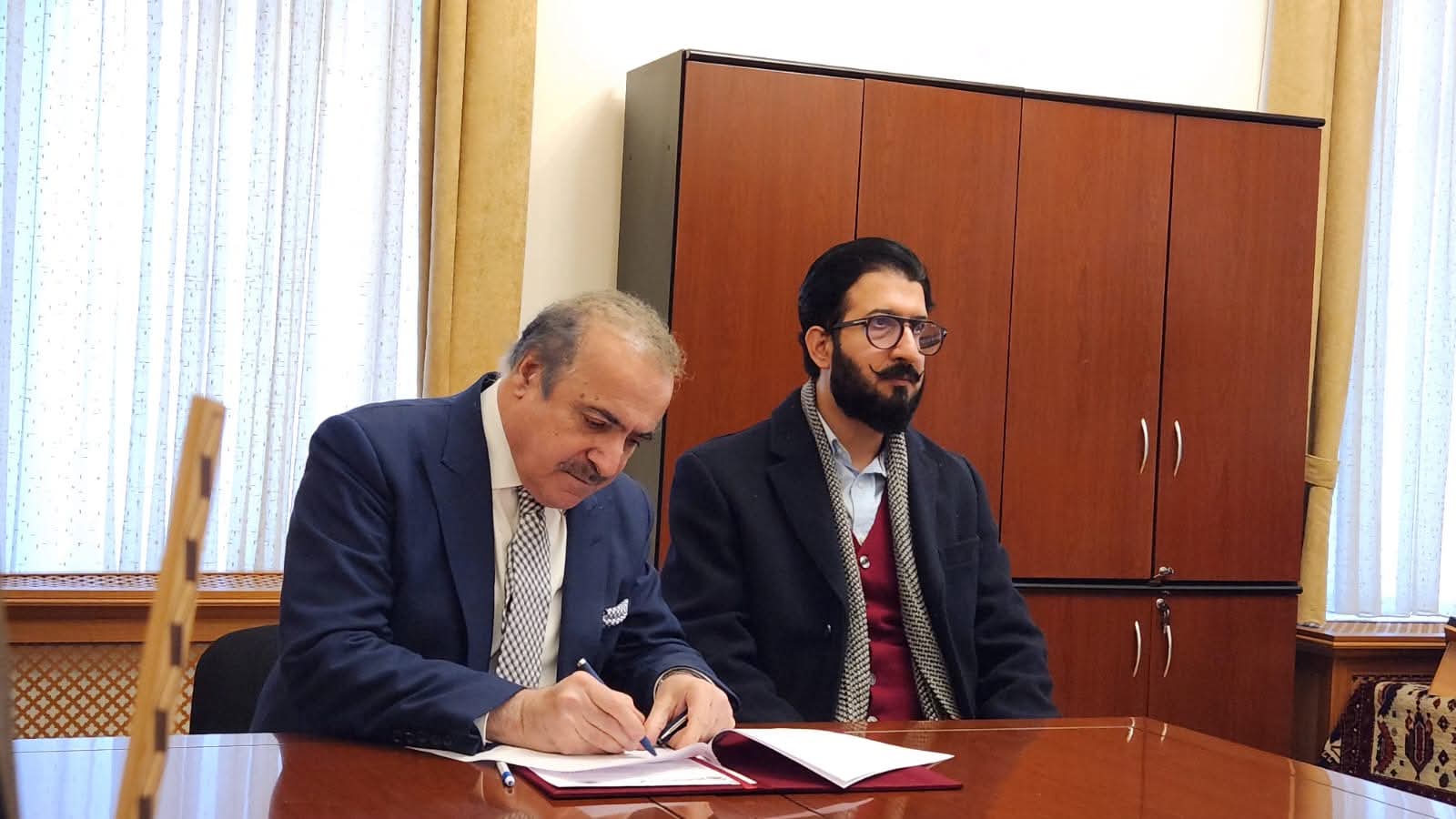 Milli Azərbaycan Ədəbiyyatı Muzeyi ilə Pakistanın MUSLİM İnstitutu arasında Anlaşma Memorandumu imzalanıb