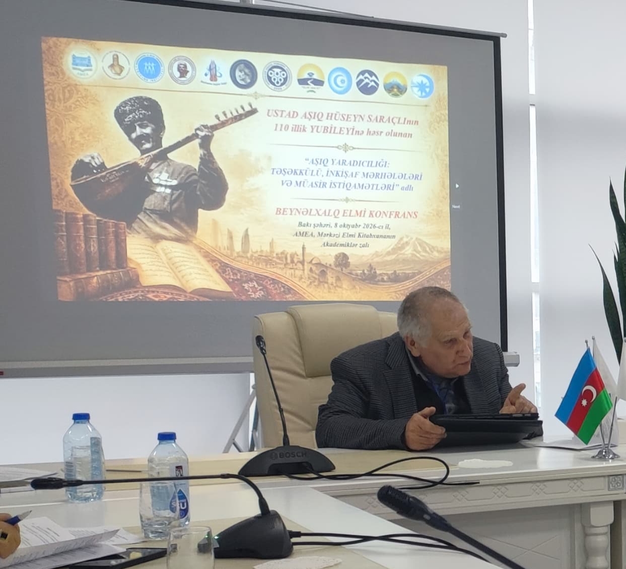 Professor Ramazan Qafarlı beynəlxalq elmi konfransda bölmə sədri və məruzəçi kimi iştirak edib